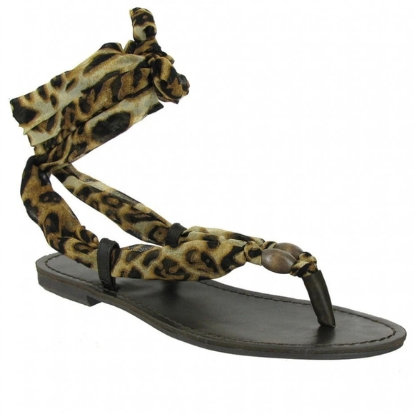 🌟🔥 50% OFF!! 🌟🔥 MIA DRINA ANKLE WRAP SANDALS SIZE 7.5-8 - Picture 3 of 3